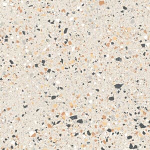 Verona Ivory Terrazzo Look Matt Rectified Porcelain Tile 2497