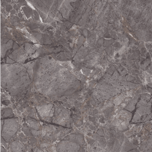 Sonata Grey Stone Marble Look High Gloss Rectified Porcelain Tile 4716
