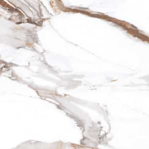 Calcatta Gold Marble Look Polished Rectified Porcelain Tile